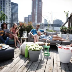 Elho Bloempot Loft Urban Rond Wielen - D 40 Cm - Antraciet -Boom Ziel Verkoop 8711904185343.in04