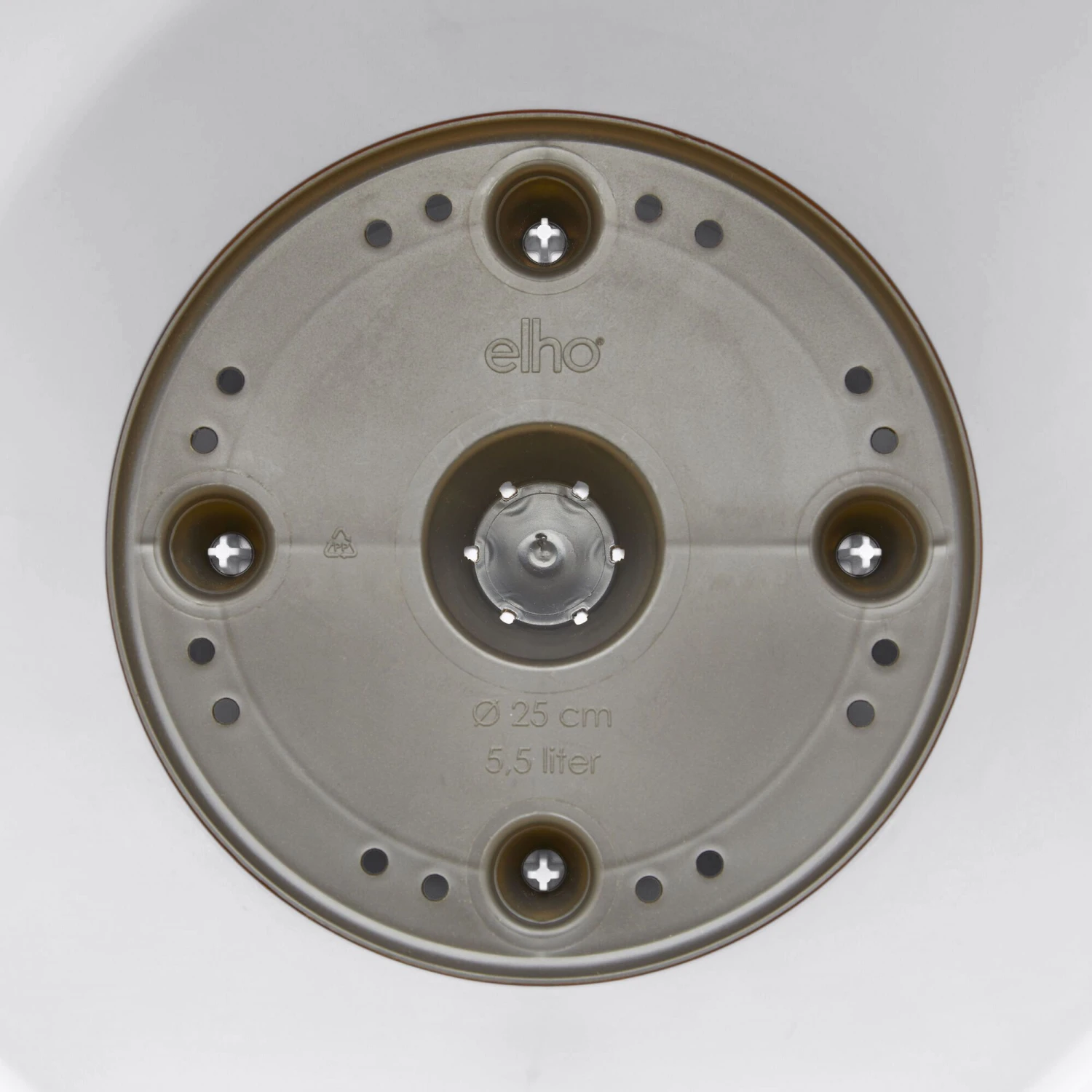 Elho Bloempot Loft Urban Rond Wielen - D 50 Cm - Wit 5 Elho Bloempot Loft Urban Rond Wielen - D 50 Cm - Wit - Afbeelding 5