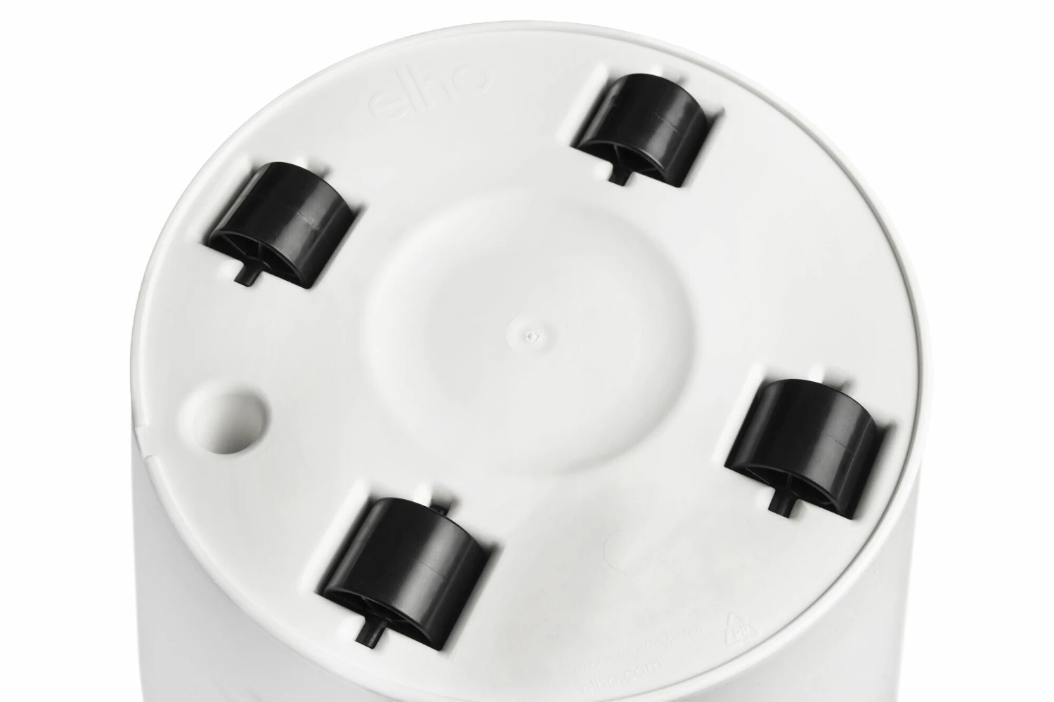 Elho Bloempot Loft Urban Rond Wielen - D 50 Cm - Wit 4 Elho Bloempot Loft Urban Rond Wielen - D 50 Cm - Wit - Afbeelding 4