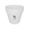 Elho Bloempot Loft Urban Rond Wielen - D 60 Cm - Wit