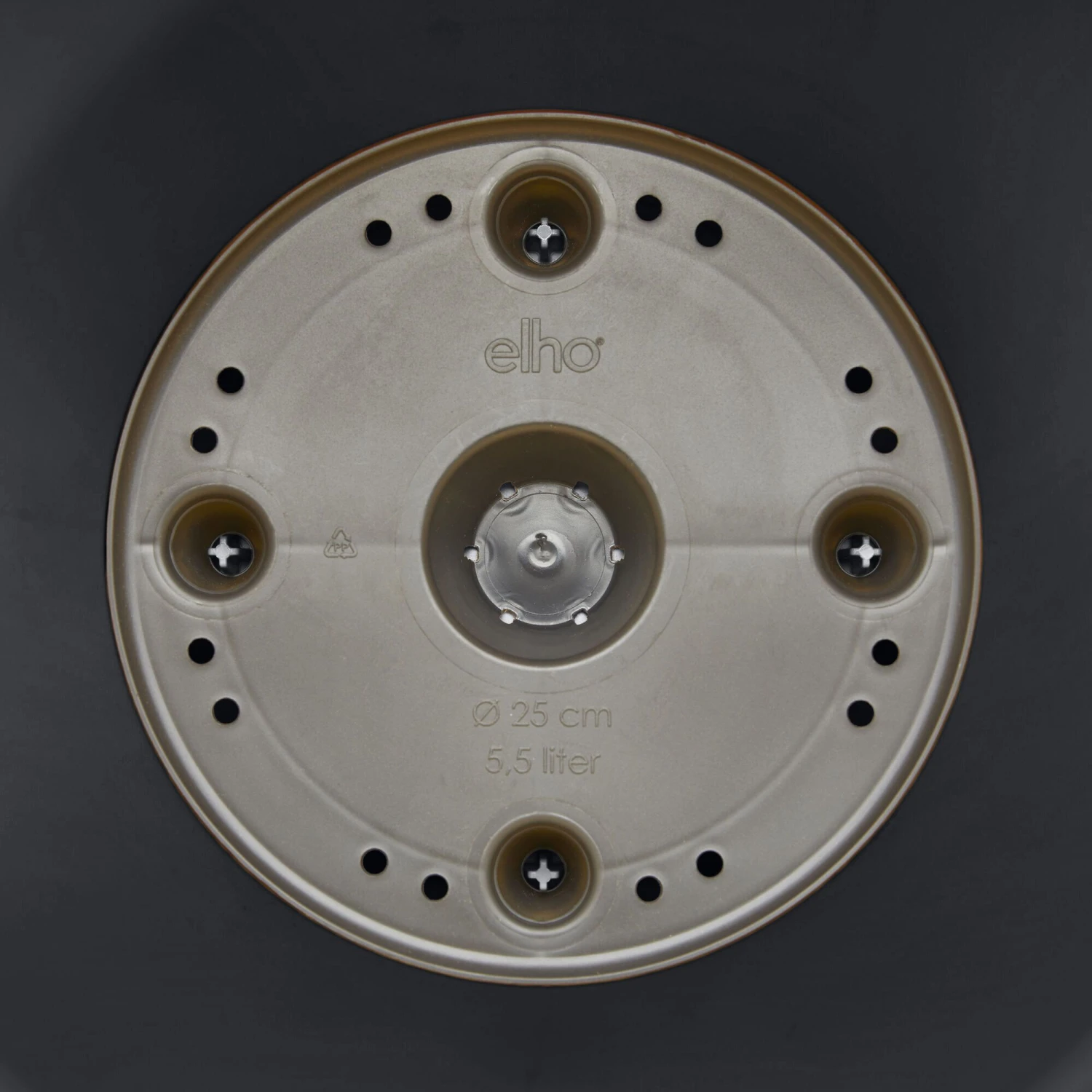 Elho Bloempot Loft Urban Rond Wielen - D 60 Cm - Antraciet 5 Elho Bloempot Loft Urban Rond Wielen - D 60 Cm - Antraciet - Afbeelding 5