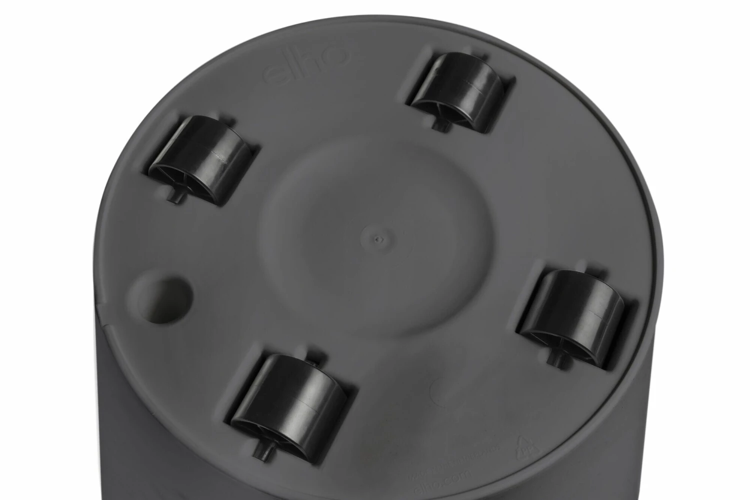 Elho Bloempot Loft Urban Rond Wielen - D 60 Cm - Antraciet 4 Elho Bloempot Loft Urban Rond Wielen - D 60 Cm - Antraciet - Afbeelding 4