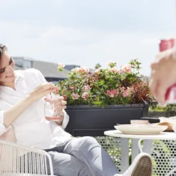 Elho Balkonbak Barcelona Allin1 XL - L 55 Cm - Antraciet -Boom Ziel Verkoop 8711904311759.in04