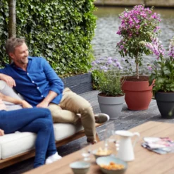 Elho Bloempot Vibia Campana Rond - D 35 Cm - Antraciet 17 Elho Bloempot Vibia Campana Rond - D 35 Cm - Antraciet -Boom Ziel Verkoop 8711904333201.in05