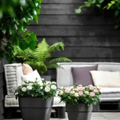 Elho Bloempot Vibia Campana Vierkant - D 37 Cm - Antraciet 15 Elho Bloempot Vibia Campana Vierkant - D 37 Cm - Antraciet -Boom Ziel Verkoop 8711904361167.in04