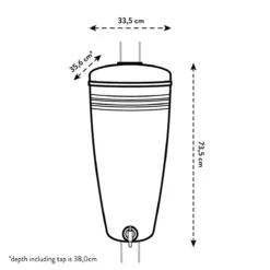 Elho Green Basics Regenvanger - 35 Liter -Boom Ziel Verkoop 8711904361433.in12 min