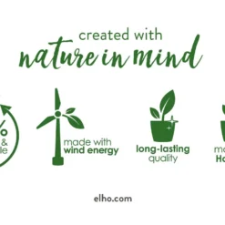 Elho Terrasbak Vibia Campana - L 80 Cm - Saliegroen -Boom Ziel Verkoop 8711904483241.in99