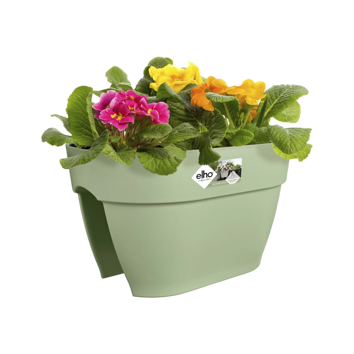 Elho Flower Bridge Vibia Campana - L 40 Cm - Pistachegroen 5 Elho Flower Bridge Vibia Campana - L 40 Cm - Pistachegroen - Afbeelding 5