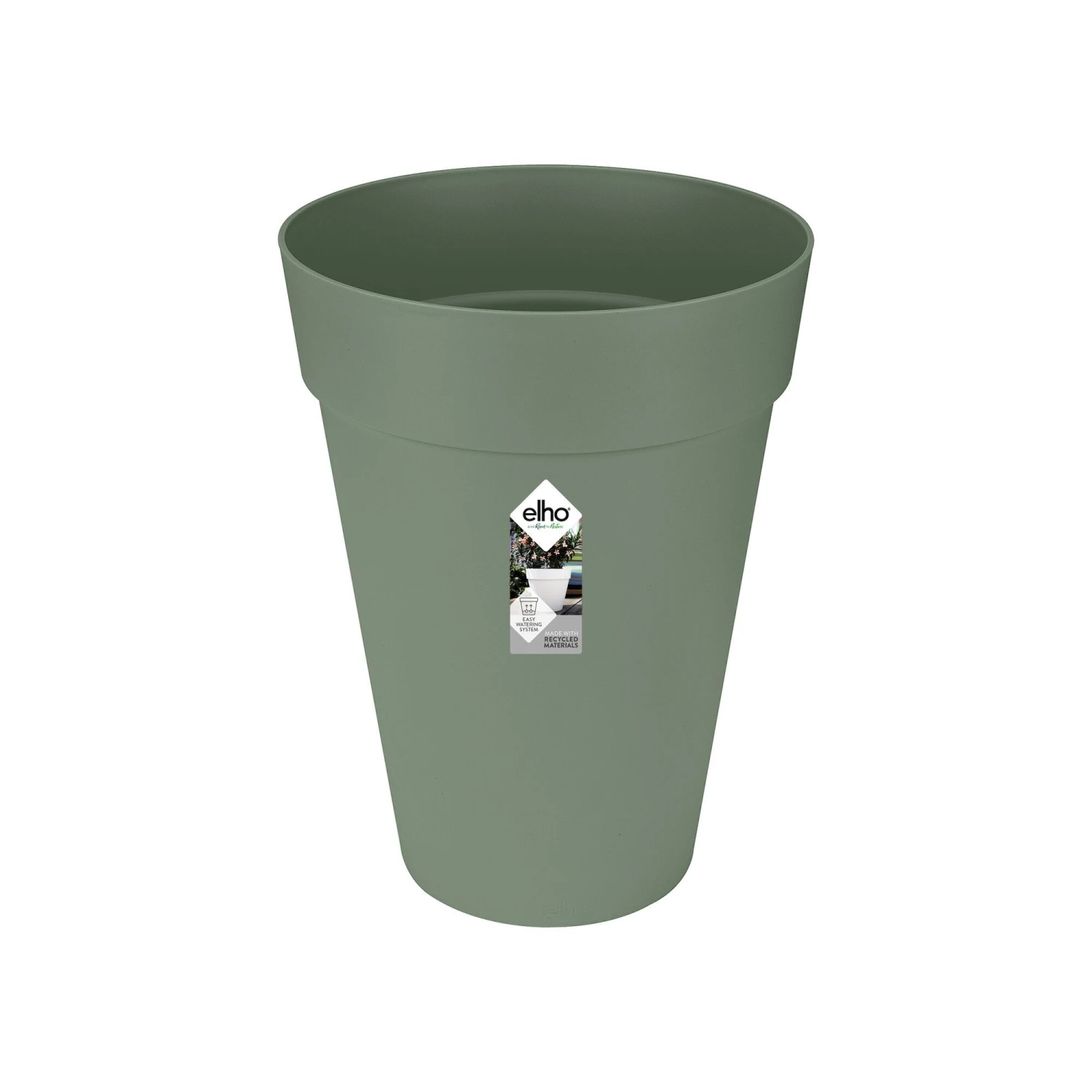 Elho Bloempot Loft Urban Hoog - D 35 Cm - Pistachegroen 1 Elho Bloempot Loft Urban Hoog - D 35 Cm - Pistachegroen