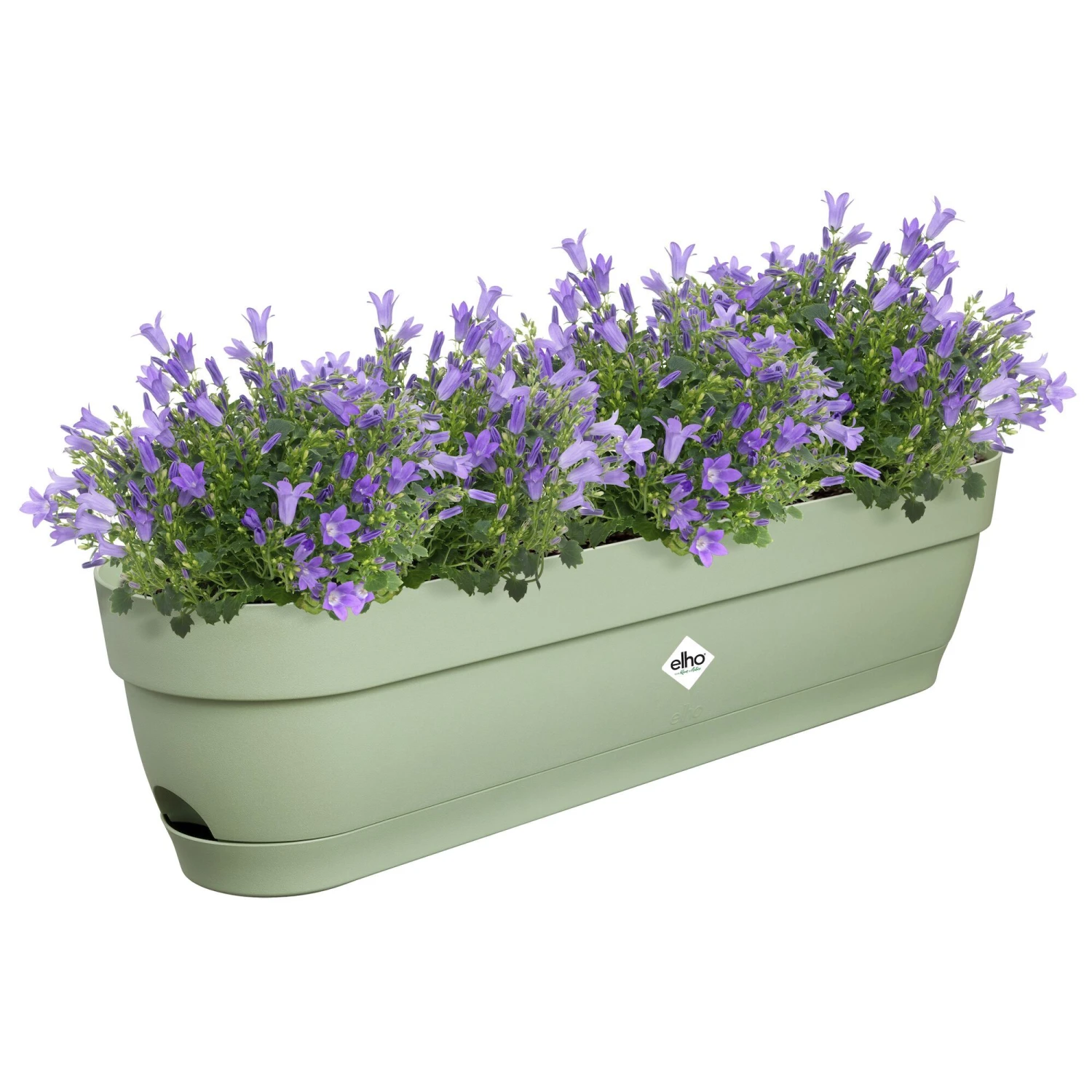 Elho Balkonbak Vibia Campana - L 70 Cm - Pistachegroen 4 Elho Balkonbak Vibia Campana - L 70 Cm - Pistachegroen - Afbeelding 4