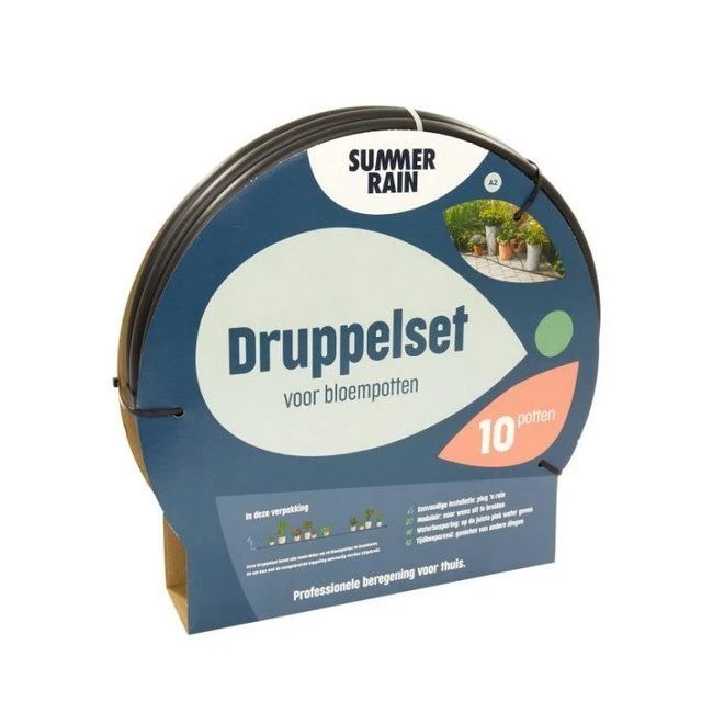 Druppelsysteem Max. 10 Bloempotten 1 Druppelsysteem Max. 10 Bloempotten