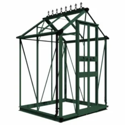 Halls Greenhouses Tuinkas Birdlip 44 - Groen Gecoat 10 Halls Greenhouses Tuinkas Birdlip 44 - Groen Gecoat -Boom Ziel Verkoop birdlip 44 groen 4 8718226339706 tuinland