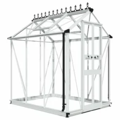 Halls Greenhouses Tuinkas Birdlip 64 - Zwart Gecoat 10 Halls Greenhouses Tuinkas Birdlip 64 - Zwart Gecoat -Boom Ziel Verkoop birdlip 64 blank 2 8718226339621 tuinland 2