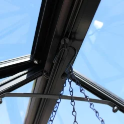 Halls Greenhouses Tuinkas Birdlip 64 - Zwart Gecoat 8 Halls Greenhouses Tuinkas Birdlip 64 - Zwart Gecoat -Boom Ziel Verkoop birdlip zwart 1 8718226339799 tuinland