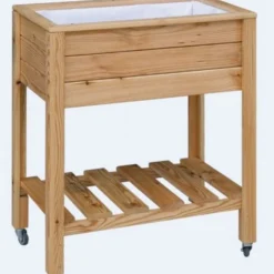 Royal Well Broeikas Planter-On-Wheels