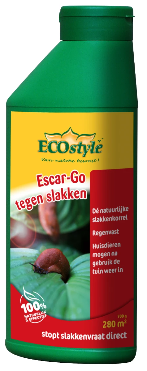 Ecostyle Escar-Go Tegen Slakken - Strooikoker 1 Ecostyle Escar-Go Tegen Slakken - Strooikoker