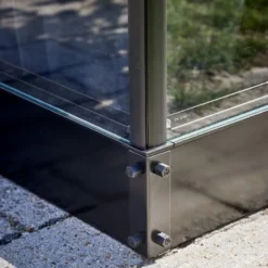 Halls Greenhouses Fundering Qube 88 - Zwart Gecoat 9 Halls Greenhouses Fundering Qube 88 - Zwart Gecoat -Boom Ziel Verkoop fundering qube 2 8719214381691 tuinland 1