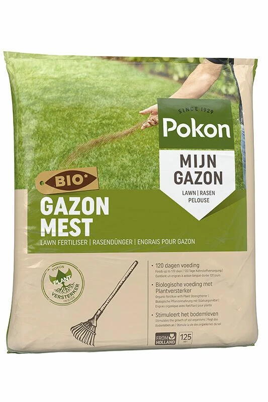 Pokon Gazonmest - Bio 2 Pokon Gazonmest - Bio - Afbeelding 2