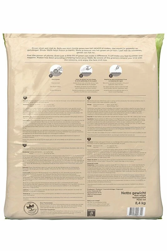 Pokon Gazonmest - Bio 3 Pokon Gazonmest - Bio - Afbeelding 3