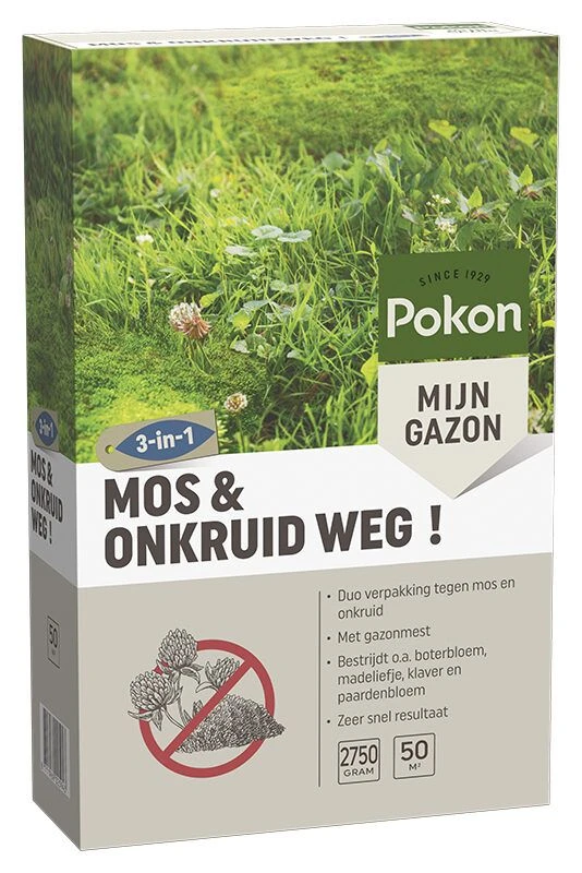 Pokon Mos En Onkruid Weg! 2 Pokon Mos En Onkruid Weg! - Afbeelding 2
