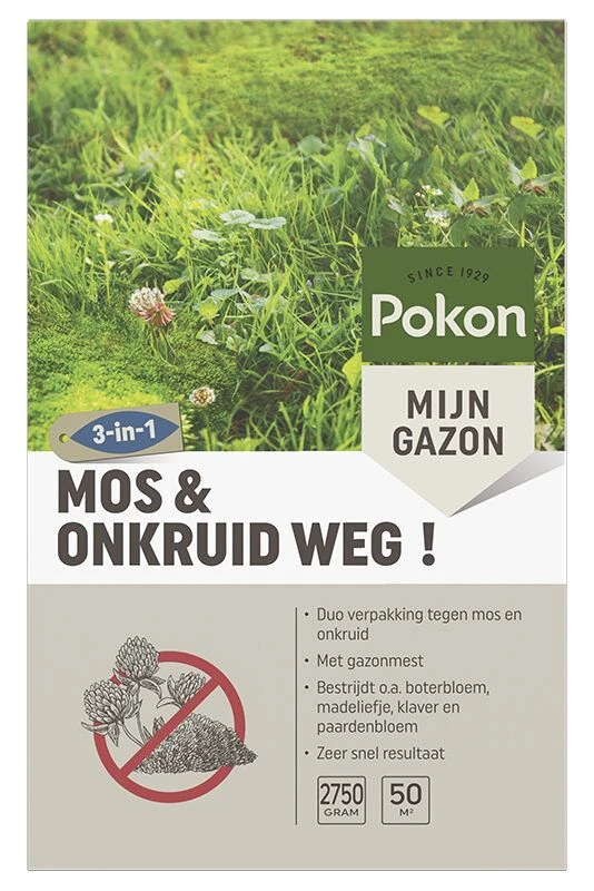 Pokon Mos En Onkruid Weg! 1 Pokon Mos En Onkruid Weg!