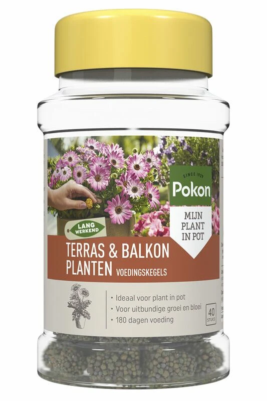 Pokon Terras & Balkon Planten Voedingskegels 1 Pokon Terras & Balkon Planten Voedingskegels
