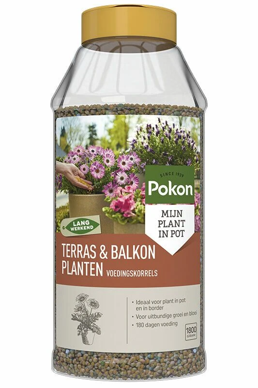 Pokon Terras & Balkonplanten Voedingskorrels 1 Pokon Terras & Balkonplanten Voedingskorrels