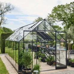 Halls Greenhouses Tuinkas Qube 168 - Zwart Gecoat 14 Halls Greenhouses Tuinkas Qube 168 - Zwart Gecoat -Boom Ziel Verkoop qube 168 4 8719214382261 tuinland