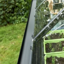 Halls Greenhouses Tuinkas Qube 66 - Zwart Gecoat 19 Halls Greenhouses Tuinkas Qube 66 - Zwart Gecoat -Boom Ziel Verkoop qube 66 zwart 8 8719214381660 tuinland