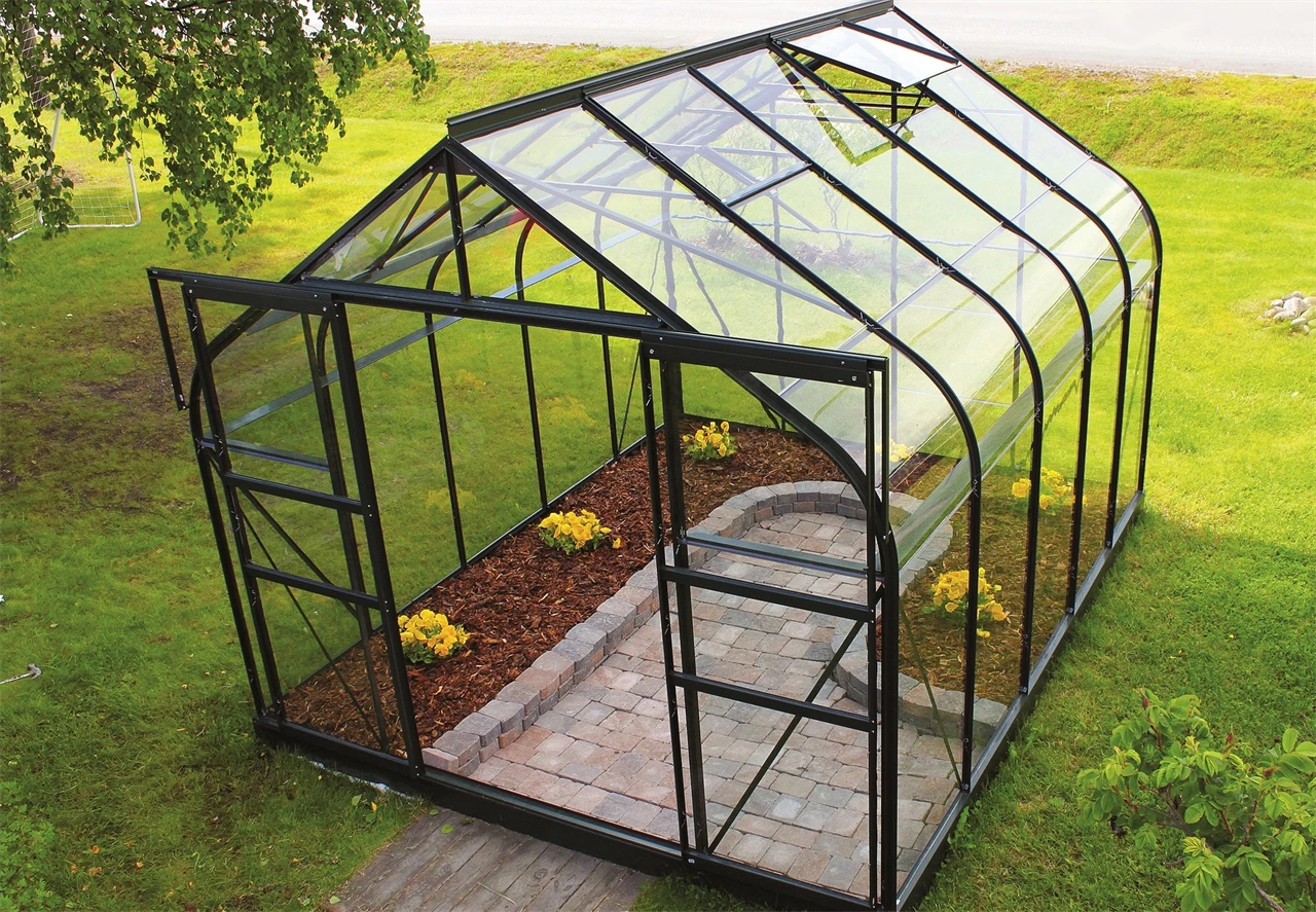 Halls Greenhouses Supreme 108 - Groen Gecoat 4 Halls Greenhouses Supreme 108 - Groen Gecoat - Afbeelding 4