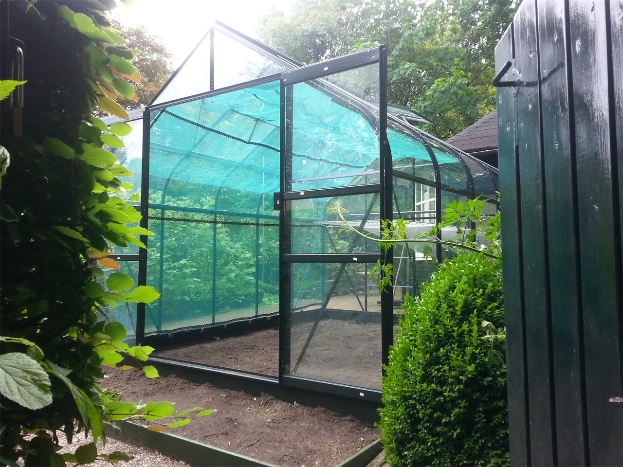 Halls Greenhouses Supreme 108 - Groen Gecoat 5 Halls Greenhouses Supreme 108 - Groen Gecoat - Afbeelding 5