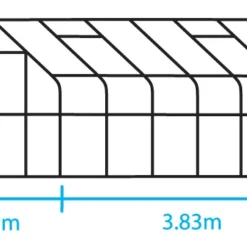 Halls Greenhouses Supreme 128 - Groen Gecoat