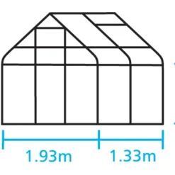 Halls Greenhouses Tuinkas Supreme 46 - Groen Gecoat -Boom Ziel Verkoop supreme 46 green 4 8718215760573 tuinland
