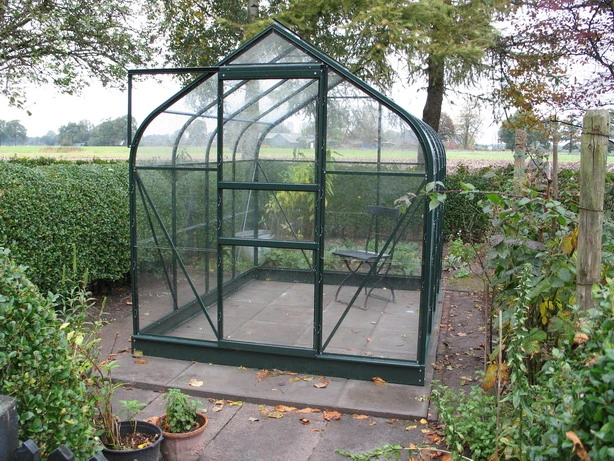 Halls Greenhouses Tuinkas Supreme 86 - Groen Gecoat 2 Halls Greenhouses Tuinkas Supreme 86 - Groen Gecoat - Afbeelding 2